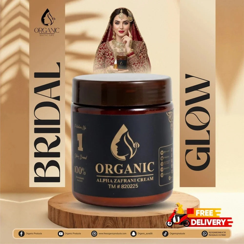 Alpha Zafrani Bridal Jar (Best for Bridals Skincare)
